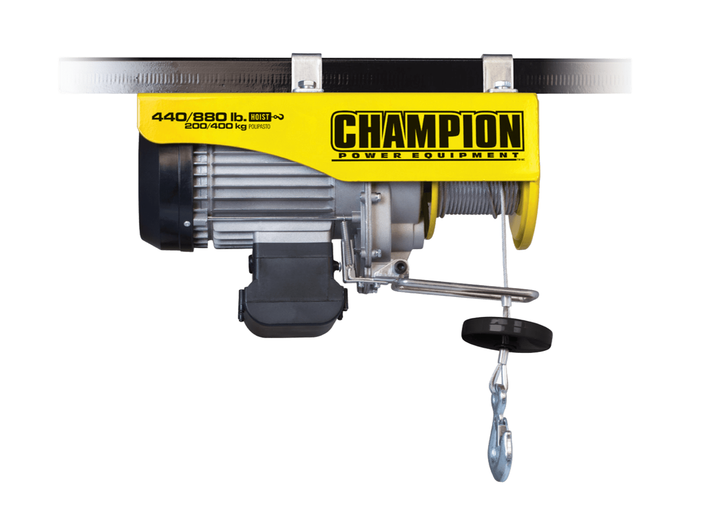 Malacate Champion 440_880 lb | Champion argentina | power equipment